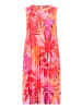 Betty Barclay Plisseekleid ohne Arm in Red/Pink