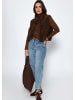 SASSYCLASSY Langarmshirt in Braun