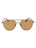 Serengeti Unisex Sonnenbrille Flieger Grün