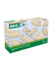 Brio Aktionsspiel BRIO World - Mittleres Schienensortiment Ab 3 Jahre in bunt