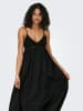 ONLY Maxikleid für in schwarz