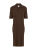Camel Active Kleid aus Baumwollgemisch in Braun