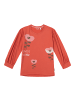 Sanetta Langarmshirt in Orange