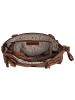 SPIKES & SPARROW Handtasche echt Leder in cognac