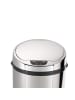 Echtwerk Edelstahl Badabfalleimer mit Sensor 9 l in Silber