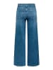 ONLY Jeans mit weitem Bein in Light Medium Blue Denim