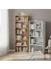 relaxdays Bücherregal in Eiche - (B)60 x (H)108 x (T)24 cm