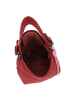 Fritzi aus Preußen Bitzi01 Suede Jacky Schultertasche 34 cm in ruby red