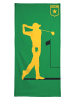Juniqe Handtuch "Golf" in Gelb & Grün