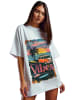 Reichstadt Reichstadt Oversized T-Shirt Damen  24RSW057 Surfside Vibes S
