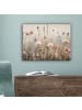 MuchoWow Leinwand Bilder Blumenfeld