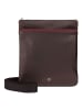 DuDu Panay Umhängetasche Leder 24 cm in burgundy