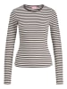 JJXX Langarm-T-Shirt in Vanilla Ice