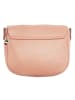 Florence Leder Schultertasche, Umhängetasche Florence Tasche rosa ca. 21cm