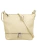 Cluty Umhängetasche echt Leder in beige