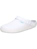 ABEBA Freizeitschuhe Clog in weiß in weiß
