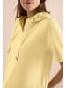 Cecil Kurzarm Sweatshirt mit Kapuze in Buttermilk Yellow