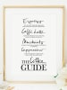 Tales by Jen Poster / Kunstdruck "The Coffee Guide" I Ohne Rahmen