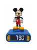 Lexibook Disney Micky Maus 3D-Nachtlicht-Wecker mit Soundeffekten
