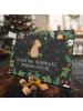 Mr. & Mrs. Panda Hunde Adventskalender Hund Kleeblatt mit Spruch in Kreidetafel