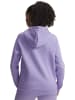 Under Armour Hoodie "Rival Fleece Hoodie" in Lila