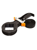 relaxdays Rahmenspanner in Schwarz - (L)4 m