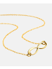 Diamant L'éternel Halskette aus 375 Gelbgold