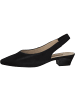 Gabor Sling-Pumps in Schwarz
