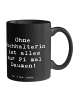 Mr. & Mrs. Panda Mug Spruch Buchhalterin Liebe mit Spruch in Schwarz