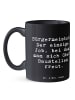 Mr. & Mrs. Panda Geschenktasse Spruch Bürgermeister Freude mit S... in Schwarz