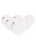 Villeroy & Boch 6er Set Frühstücksteller XMAS Statement Lines in ø 21,2 cm in weiß