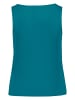 Zero  Basic Shirt mit U-Boot-Ausschnitt in Deep Lagoon