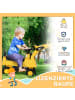 HOMCOM Sitzbagger Rutschauto 1-3 Jahre Gelb