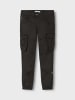 name it Cargo Hose für Jungen Jogger Chino Freizeithose NKMRYAN in Schwarz