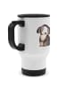 Mr. & Mrs. Panda thermosbecher Hund Entspannen ohne Spruch in Weiß