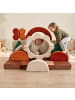 relaxdays 18tlg. Kinder-Spielsofa Set "Samt" in Bunt  - (B)194 x (H)53 x (T)66 cm