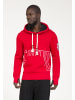 PLUS EIGHTEEN Herren Kapuzenpullover in Rot