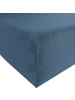 Erwin Müller Single-Jersey Spannbettlaken Freising in rauchblau