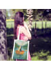 Mr. & Mrs. Panda Shopping Bag Pinguin Angelboot Design ohne Spruch in Weiß