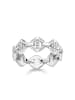 Thomas Sabo Ring Vintage Silber in silber, weiß