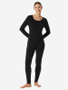 Schiesser Unterziehshirt Invisible Soft Warming in Schwarz