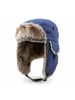Gio Goi Mütze Trapper Hat in Blau