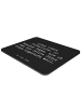 Mr. & Mrs. Panda Mouse Pad Spruch Fußballer Leidenschaft mit Spruch in Schwarz