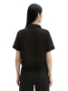 Marc O'Polo Crochet-Bluse relaxed in Schwarz