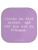 Mr. & Mrs. Panda Tischschoner Spruch Glaube an sich selbst mit S... in Lavendeltraum