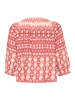 Cream Langarm - Hemd CRTiah Loose fit in Ethnic Geometric Pale