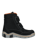 Ricosta Sneaker in Schwarz/Orange