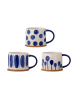 Bloomingville Creative Collection Linora Becher 3er-Set in blau
