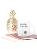 Mr. & Mrs. Panda Teetasse Milch Keks mit Spruch in Transparent