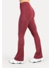 SMILODOX Schlaghose Leggings Aylin Scrunch in Bordeaux